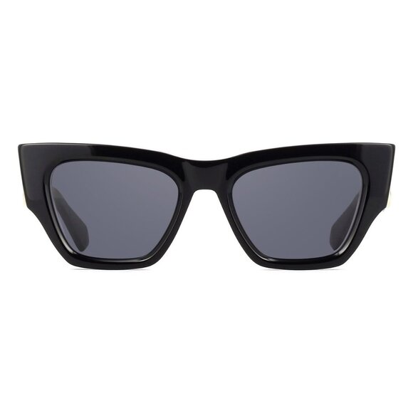 New VALENTINO V-Sette Black Cat Eye VLS 166 A Sunglasses Women - Picture 2 of 4